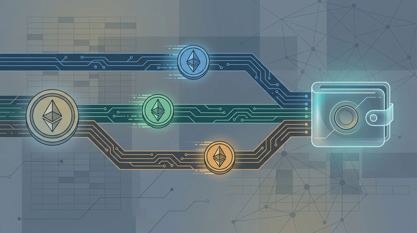 Kryptovaluuttojen ja lohkoketjuverkkojen yhteensopivuutta havainnollistava kuva